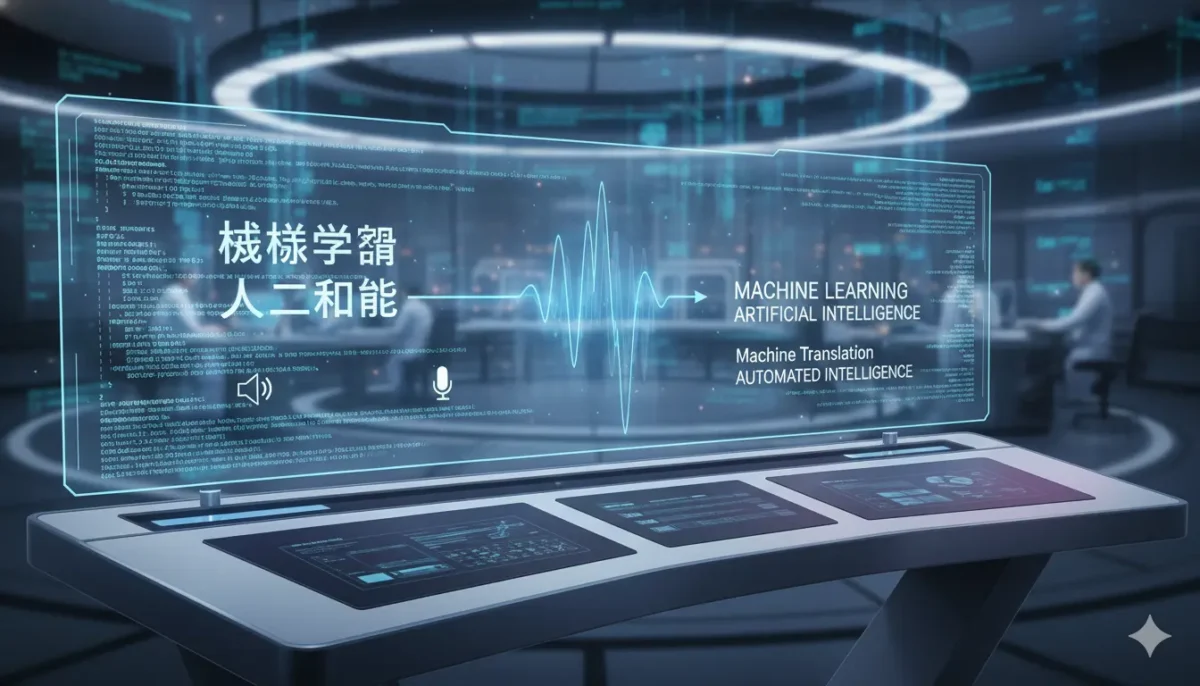 मशीन ट्रांसलेशन: AI